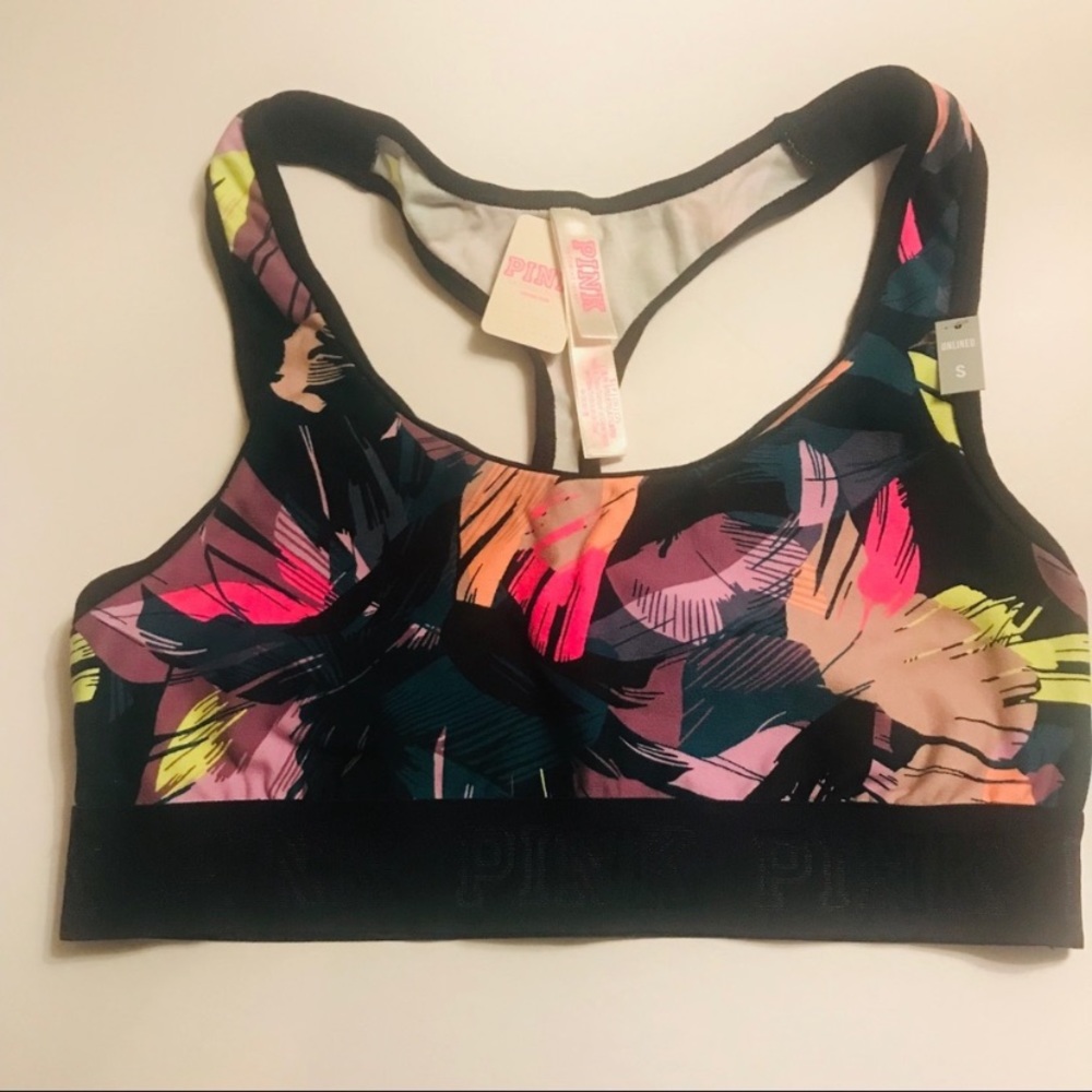 Pink VS Unlined bralette Size Small NWT